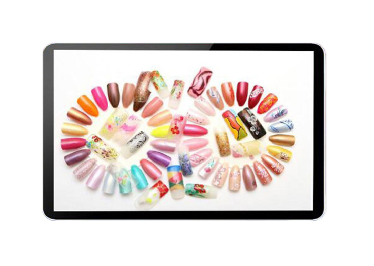 Wall mounted advertising machine