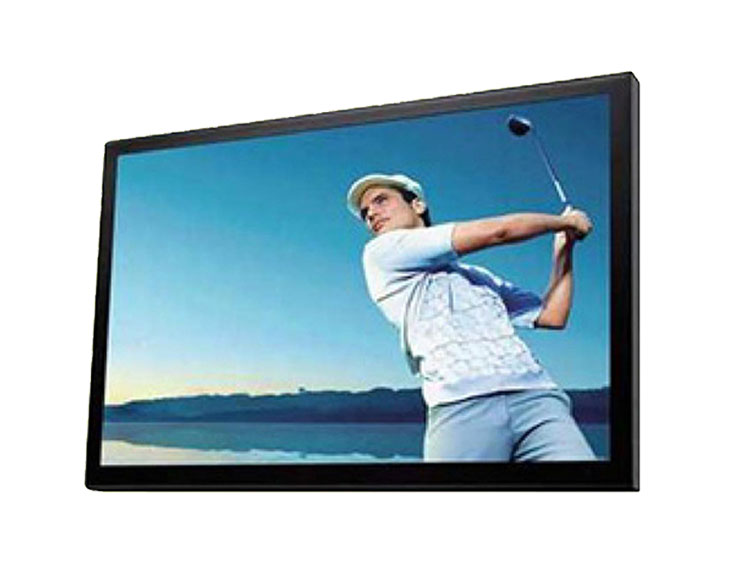 Wall mounted advertising machine