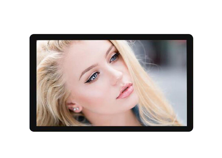 Wall mounted advertising machine