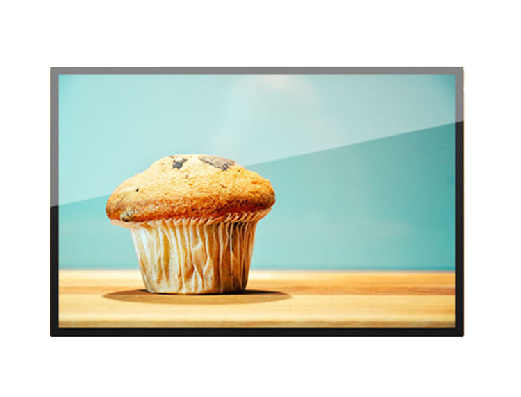 Wall mounted advertising machine