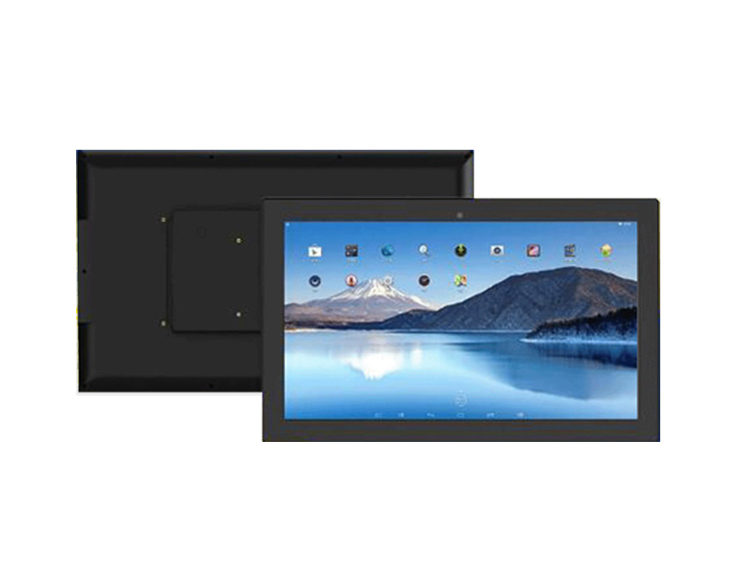 Wall mounted advertising machine