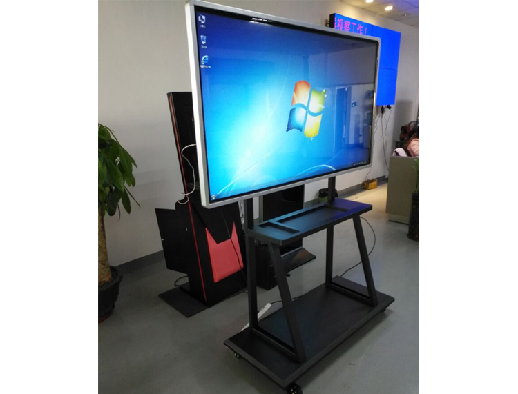 觸摸一體機帶移動支架