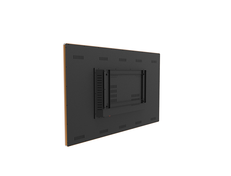 43寸壁掛廣告機-金色